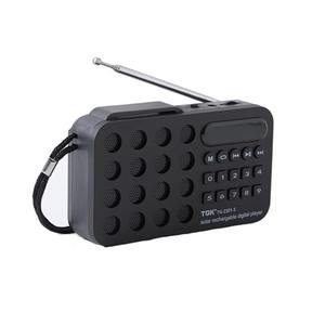 Pocket mini năng lượng mặt trời Battery Powered Loa di động đài phát thanh - Product Image 2