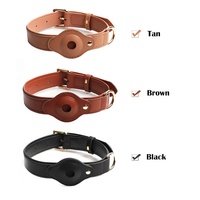 GPS de haute qualité en cuir véritable, pour chien et chat, étiquette autocollante, collier de chien de compagnie, Anti-perte, localisateur