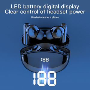Mt80 Pro ANC + enc Tai nghe không dây hiển thị kỹ thuật số màn hình <span class=keywords><strong>Led</strong></span> điều khiển cảm ứng không dây chơi game Earbuds thông qua CE ROHS - Product Image 5