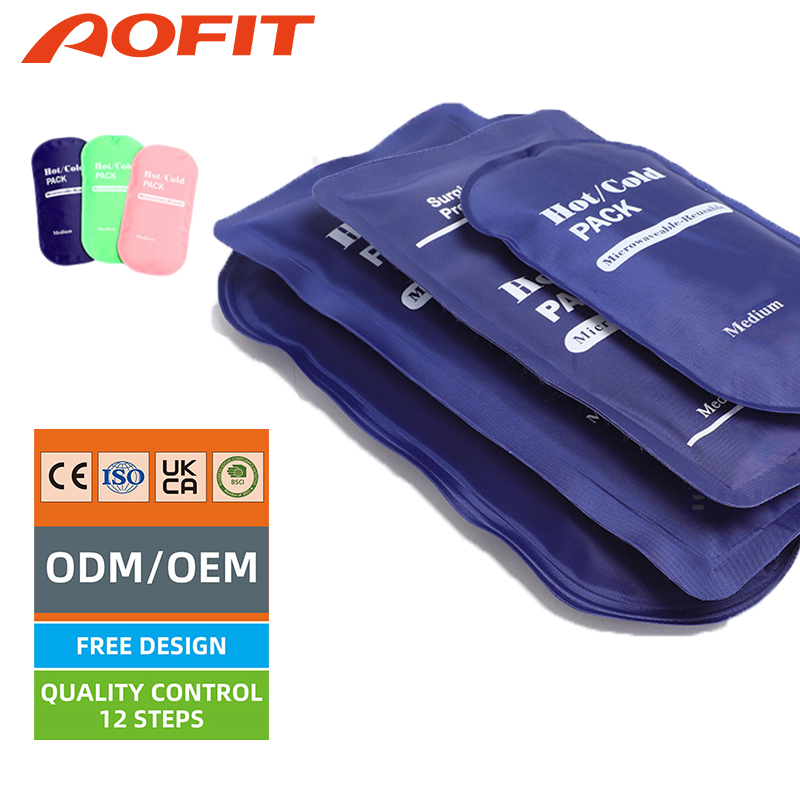 Aofit Medical Sports Pain Relief Soft Therapy Reusable Hot Cold Compress Cooling Freeze Insulin Gel Ice Bag Pack