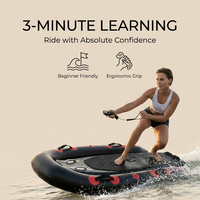 Coussin gonflable SABO pour planche de surf électrique Jet Surf - Coussin imperméable en PVC pour débutants en surf, unisexe