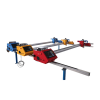 Machine de découpe de plaques métalliques CNC portable portique Plasma et flamme double usage pour acier et acier inoxydable taille 2500*6000