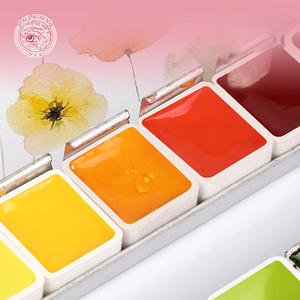 Rubens 24 Couleurs de Pigments d'Aquarelle Solides Offrent une Bonne Diffusion Naturelle et Sont Adaptés aux Artistes pour la Peinture - Product Image 2