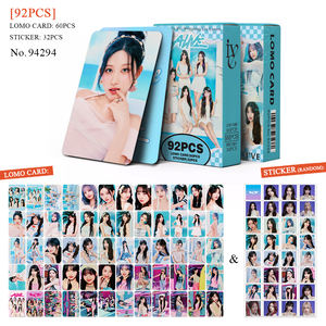 92 Piezas de Tarjetas Fotográficas y Pegatinas de KPOP IVE GAEUL/YUJIN/REI/<span class=keywords><strong>WONYOUNG</strong></span>/LIZ/LEESEO, Regalo para Fans, Manualidades de Papel, Impresión Digital - Product Image 6