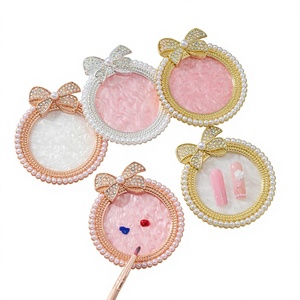 Présentoir Rond en Marbre pour Vernis à Ongles en Gel, Tableau de Couleurs Dégradées pour Manucure, Outil pour Salon de Manucure - Product Image 1