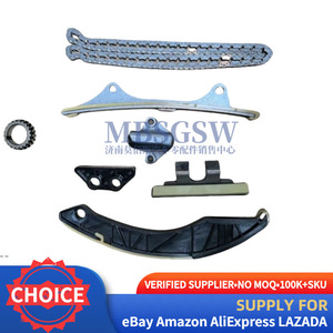 Timing Chain <b>Kit</b> 9 Pieces For Hyundai Kia <b>Engines</b> 2430003010 Replacement Repair Parts - Product Image 3
