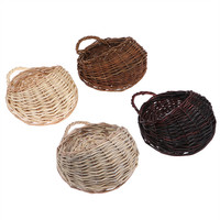 Jardinières murales en bois et Pots porte-plante panier pour plantes Pot au Crochet stockage d'herbes succulentes stockage de plantes succulentes tissées en Pot