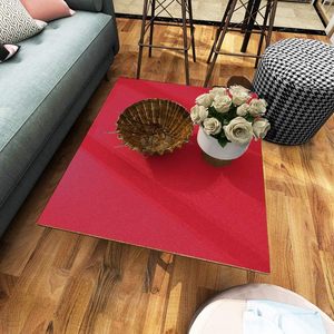 Oron Deco วอลล์เปเปอร์แวววาวสีแดงมันวาวกันน้ำสำหรับห้องครัว - Product Image 4