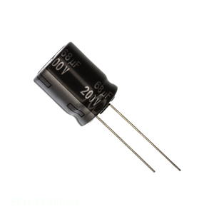 Distribuidor Autorizado, Condensador de Aluminio de 82 uF, 20%, 250V, Tipo RADIAL TH EEU-EE2E820 - Product Image 1