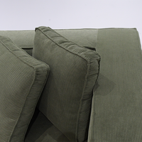 Moderne Kompression Sofa Set Tofu Würfel Stoff für Familien zimmer Wohnzimmer in Wohnungen Hotels Villen Kranken häuser und Schulen