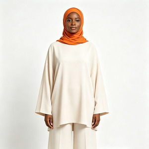 Maillots de bain modestes pour femmes musulmanes, Burkini 3 pièces à manches longues, couvrant entièrement le corps, maillot de bain islamique, OEM ODM en gros - Product Image 3