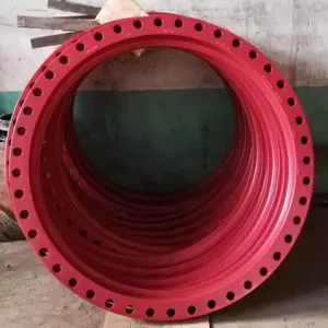 Dúctil de hierro fundido brida para tubos de HDPE