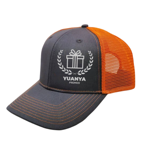 100% Cotton Company Gift Baseball Cap Promotional Embroidered Logo Trucker Cap Mesh Breathable Design