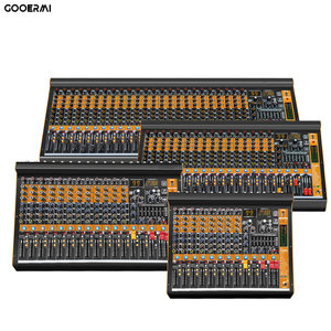 GMC-DT16 Professional <strong>Audio</strong> Sound Card Mixer Dual 12-Band Level Display Main <strong>Output</strong> <strong>Recording</strong> Earphone Display for Each Channel - Product Image 2