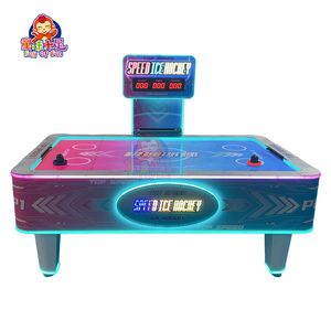 Machine d'arcade de table de hockey sur air à pièces pour 2-4 <span class=keywords><strong>joueurs</strong></span> | Table de jeu de hockey sur air à usage commercial - Product Image 2