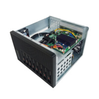 Nas 8 Bay Intel N5095 Server prosesor 4core untuk menara penyimpanan besar Server konfigurasi kustom Server Nas yang dapat diterima