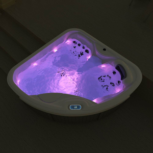 Jacuzzi pour 2 personnes, spa <span class=keywords><strong>portable</strong></span>, bain à remous extérieur en acrylique - Product Image 6