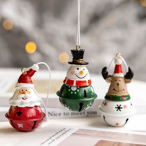 Ornements de cloche d'arbre de Noël en résine <span class=keywords><strong>Vintage</strong></span> de qualité supérieure Décor suspendu unique pour les décorations de maison de vacances - Product Image 1