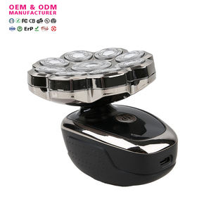 Bestseller Heren Elektrische Roterende Haar Trimmer Luxe Waterdichte Ipx7 Kale Scheerapparaat Duitse Taal Rv Usb Voor Hotels - Product Image 1