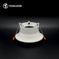 Module LED GU10 TN110R1 DIA 100mm 15W de haute qualité, découpe 95mm, en aluminium moulé sous pression, grand diamètre, anti-éblouissement profond, downlight encastré
