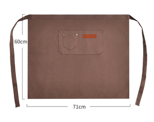 Tablier de <span class=keywords><strong>Serveur</strong></span> Unisexe Personnalisable avec Logo, Lavable, Demi-Tablier de Bistro avec Poches pour Femmes et Hommes, Idéal pour le Restaurant et le <span class=keywords><strong>Travail</strong></span> - Product Image 5