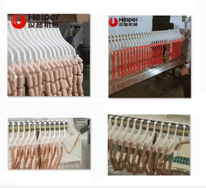Ligne de production de jambon en acier inoxydable de qualité alimentaire, ligne complète de fabrication de saucisses, ligne de fabrication, machine de transformation avec remplisseur - Product Image 3