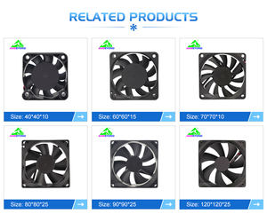 Ventilateur de refroidissement ultra-fin sans balais 12V CC <span class=keywords><strong>80x80x10</strong></span> - Product Image 6
