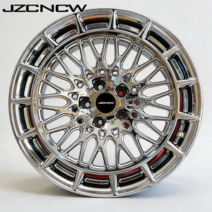 JZCNCW 1 pièce, roues de 17 à 24 pouces, 5x112 mm, 5x120 mm, 5x114,3 mm, roues forgées chromées pour A4 A6 E53 E70 F15 G05 W220 W221 W222 - Product Image 1