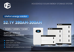 <span class=keywords><strong>Batterie</strong></span> solaire au lithium Lifepo4 51,2V 15Kwh 20KWH, <span class=keywords><strong>batterie</strong></span> au lithium-ion 48V 280Ah 300Ah, système de stockage d'énergie domestique 15Kwh - Product Image 6
