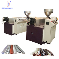 Extrudeuse Monovis Industrielle Automatique à Haute Productivité pour Fil PE et Bande d'Étanchéité Porte/Fenêtre, avec Boîte de Vitesses et Granulation – Meilleures Ventes