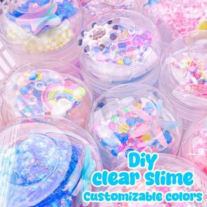 Kit de Slime Transparente y Esponjoso de Bajo Precio, Juguete de Helado DIY, Arcilla Blanda, Juguetes de Plástico para Niños de 3+ Años, Unisex - Product Image 6