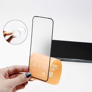 <span class=keywords><strong>Protection</strong></span> d'écran en verre trempé 9D avec <span class=keywords><strong>protection</strong></span> anti-empreintes digitales, anti-statique et anti-espionnage pour -Soft 2.5D - Product Image 1