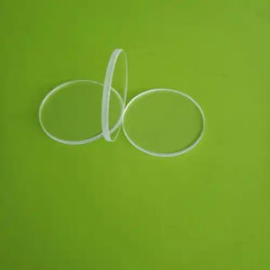 Customized Laboratory Instrument Glass Lens Round Shaped Flat Transparent Glass <b>Window</b> Lens <b>Panels</b> - Product Image 3