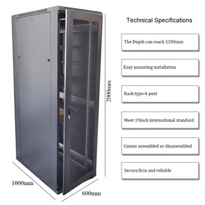 19inch 42ru kệ tủ Máy Tính Giá đứng máy chủ Tủ 42U Khung kệ - Product Image 2
