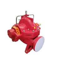 Pompe à incendie horizontale à double aspiration de haute qualité XS, grande capacité, avec moteur diesel, système de pompage d'incendie en gros