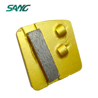 Plaquettes de meulage PCD Redi Lock, segmentées, pour le décapage d'époxy, de résine et de revêtements sur sols en béton, pour ponceuse.