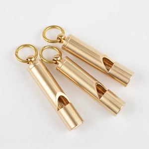 Porte-clés sifflet en alliage avec logo personnalisé, meilleur sifflet d'urgence premium, survie en plein air, autodéfense, porte-clés à emporter partout, EDC - Product Image 2