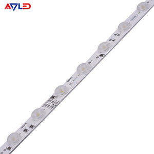 Barre LED rigide rétroéclairée RGBW SMD5050 28 LED/M 24V, bande lumineuse fine pour caissons lumineux publicitaires unilatéraux - Product Image 1