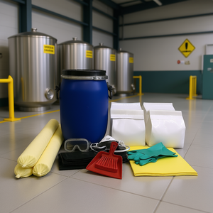 Kit de respuesta a derrames de ácido sulfúrico en contenedores cilíndricos - Product Image 3