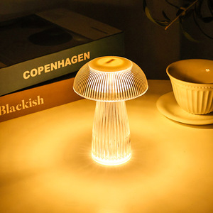 Lámpara de Mesa LED Electrónica con Forma de Hongo, Artículo Decorativo Moderno, Lámpara de Noche, Decoración para Habitación de Niñas, Luz Ambiental, Regalo de Cumpleaños - Product Image 4
