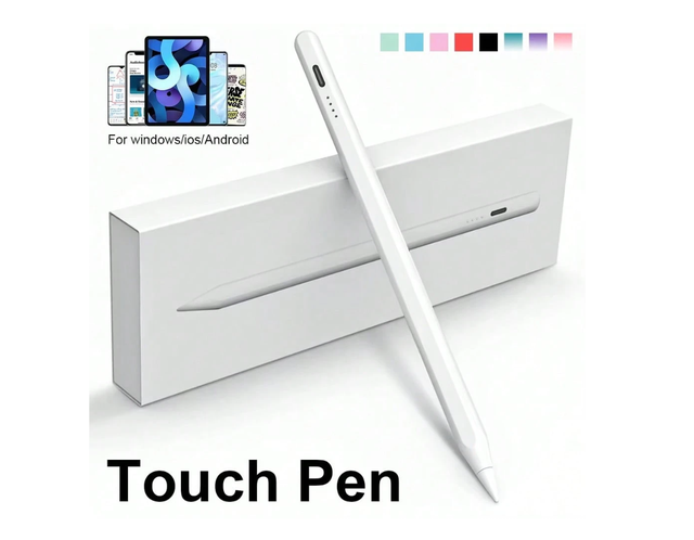 Never Skip Stylus Pen Smooth Writing Paper Texture Feel Ergonomic Grip Universal Stylus for iPad Android Tablets Pen