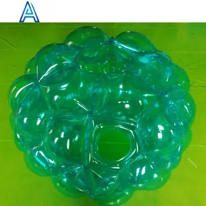 Factory price cheap durable OEM customize PVC inflatable rolling ball for grass lawn roller mega giga zorb ball