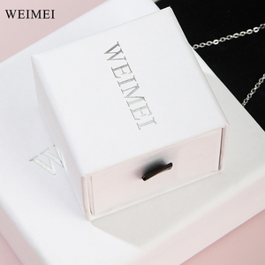 Custom Logo Personalized Slide Out Drawer Jewelry Box Branded Pull Out Jewelry Packaging Box - Product Image 6