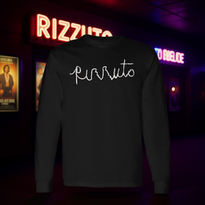 Camiseta de manga larga Rizzuto Cursive, películas de los años 80 y 90, cultura pop - Product Image 3