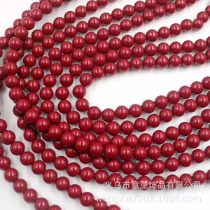 Fashionable Promotional 6mm 8mm 10mm 12mm <strong>Red</strong> crystal Bbeaded <strong>Bracelet</strong> Natural Stone <strong>Beads</strong> - Product Image 4