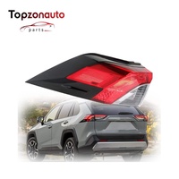 Topzonauto pour OEM 26550-6CT0A / 26555-6CT0A Pièces automobiles de rechange Feux arrière extérieurs gauche et droit rouges pour Nissan Altima 2019