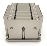 Radiateur — CPU pour ordinateur de bureau, 4 rangée 2u, 3 caloducs, tout-en-un, contrôle de température, placage de Nickel, LGA2011