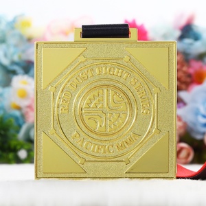 Médailles sportives personnalisées, logo en métal gravé, texte, arts martiaux mixtes, taekwondo, karaté, jiu-jitsu, médaille au design <span class=keywords><strong>personnalisé</strong></span>, sports - Product Image 2