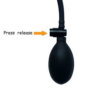 IKOKY Plug anal gonflable en forme de pénis, énorme <span class=keywords><strong>gode</strong></span> avec pompe, masturbateur féminin - Product Image 5