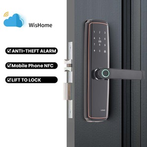 ระบบล็อคประตูอัตโนมัติอัจฉริยะแบบสแกนลายนิ้วมือ <span class=keywords><strong>TTlock</strong></span> สำหรับระบบความปลอดภัยบ้านผ่านคลาวด์  สำหรับบ้านสไตล์ยุโรป - Product Image 3